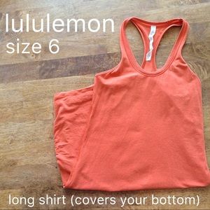 Lululemon top, size 6